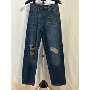 Night Addict Women's size 30R Distressed Denim Jeans